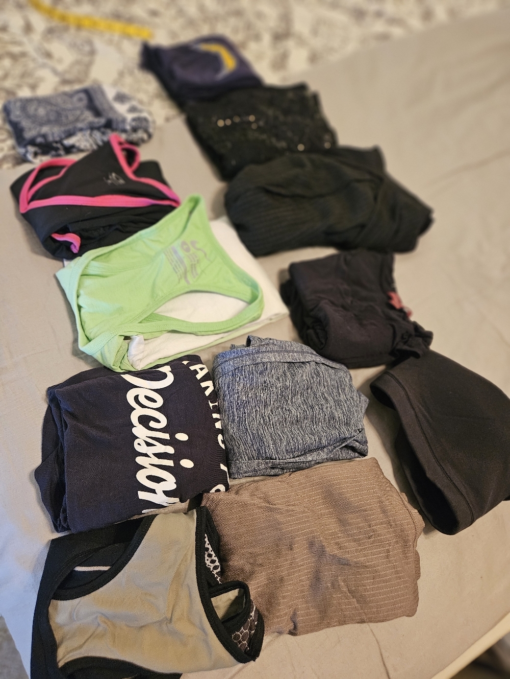 (Bundle) Women's Ribbed Racerback Tank Top - Taupe - Picture 13 of 17